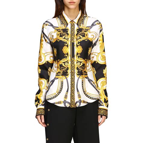 versace shirt for woman|versace female shirts.